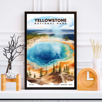 Yellowstone National Park Poster | S08