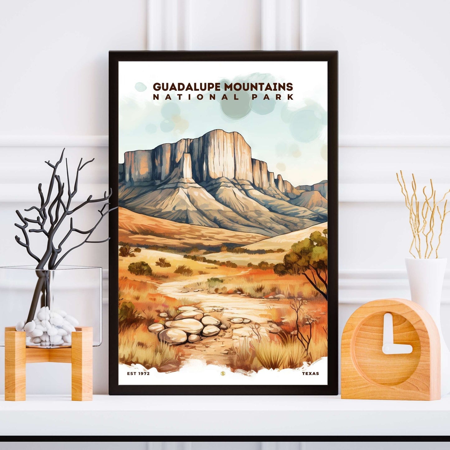 Guadalupe Mountains National Park Poster | S08