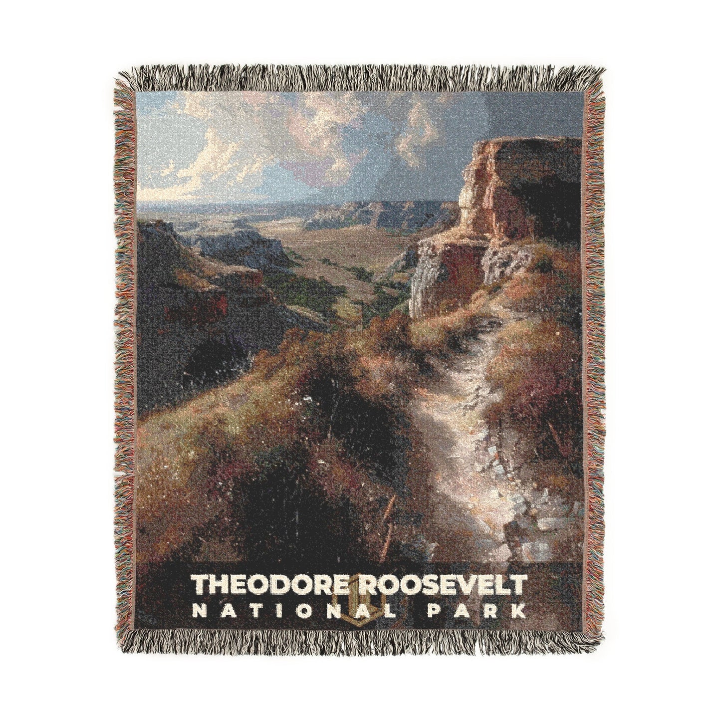 Theodore Roosevelt National Park Woven Blanket | S12