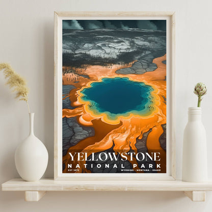 Yellowstone National Park Poster | S03