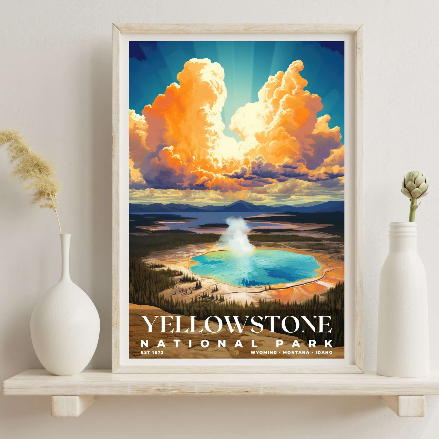 Yellowstone National Park Poster | S05