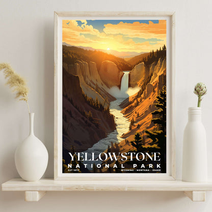 Yellowstone National Park Poster | S07