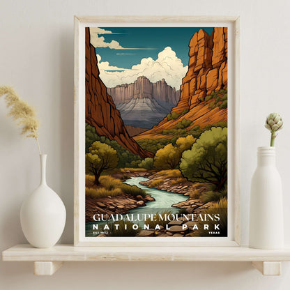 Guadalupe Mountains National Park Poster | S07