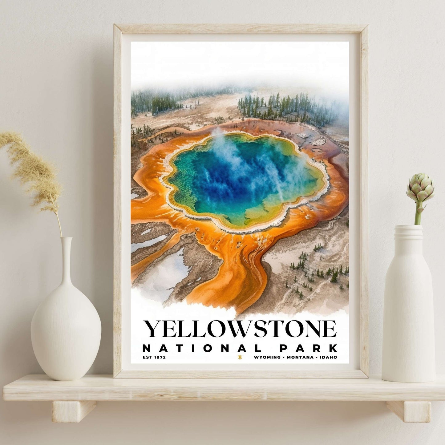 Yellowstone National Park Poster | S04