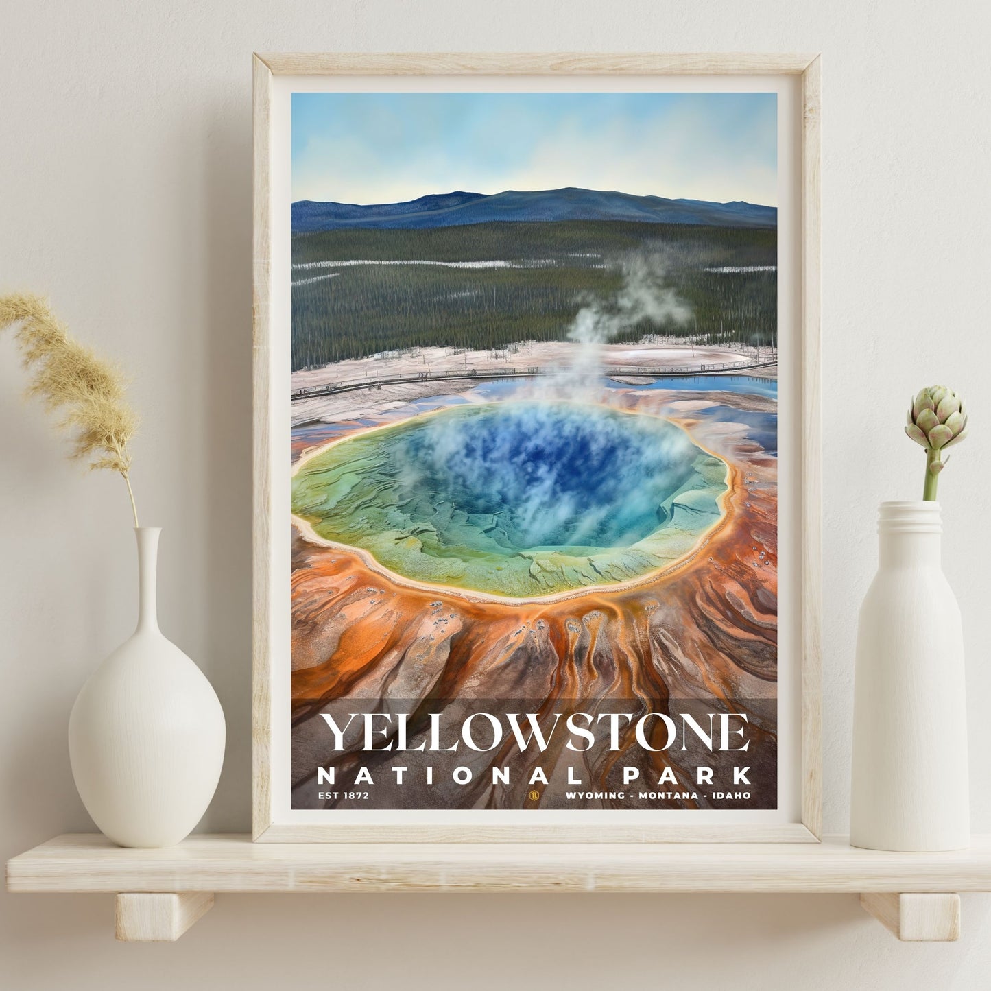 Yellowstone National Park Poster | S02