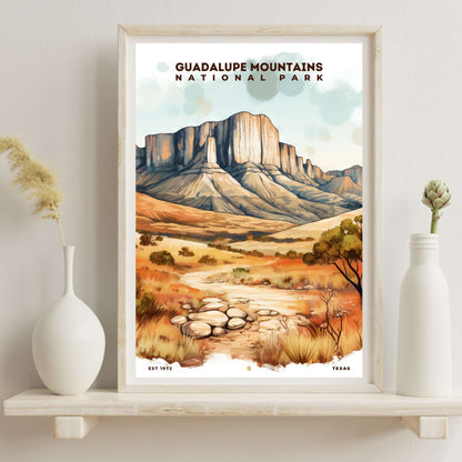 Guadalupe Mountains National Park Poster | S08