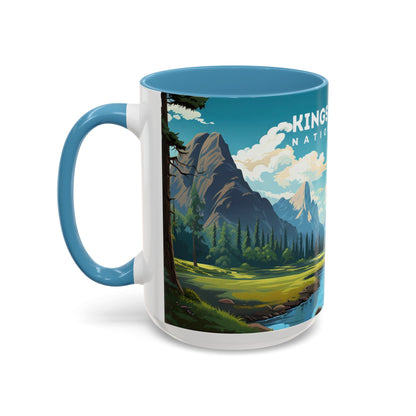 Kings Canyon National Park Mug | Accent Coffee Mug (11, 15oz)