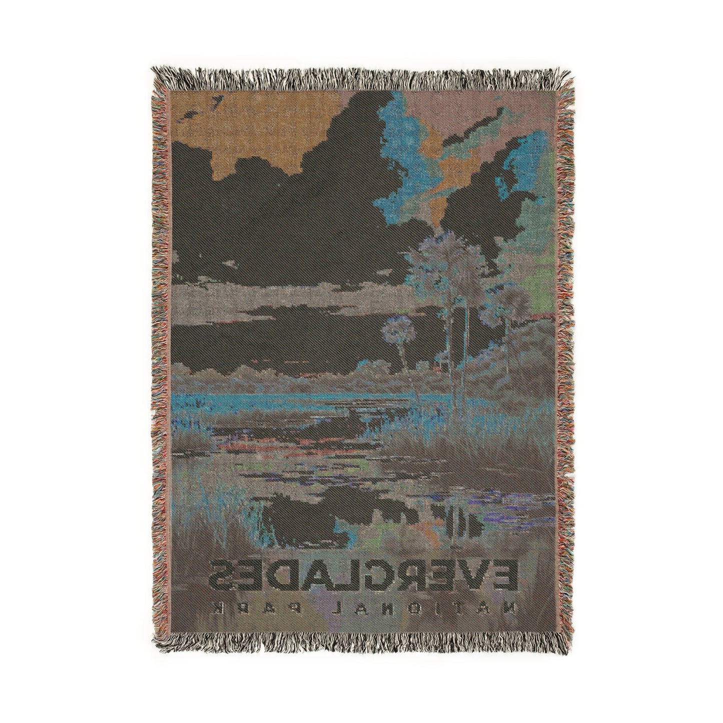 Everglades National Park Woven Blanket | S06