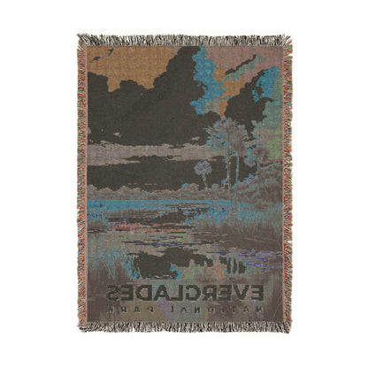 Everglades National Park Woven Blanket | S06