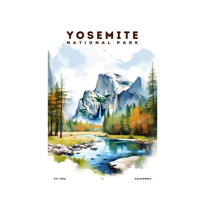 Yosemite National Park Poster | S08