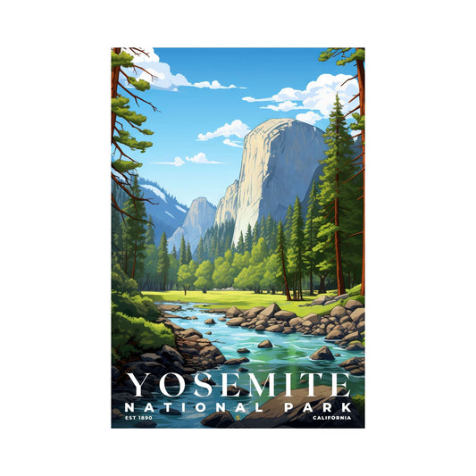 Yosemite National Park Poster | S07