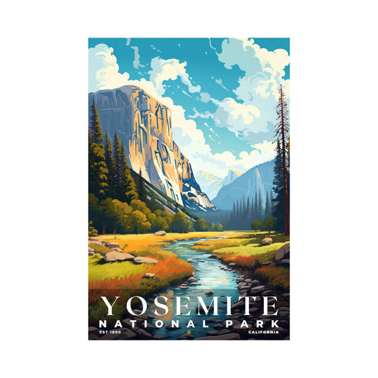 Yosemite National Park Poster | S06
