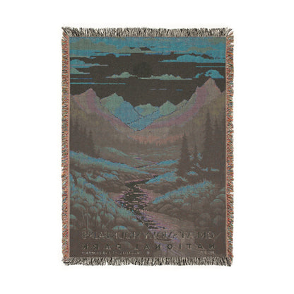 Great Smoky Mountains National Park Woven Blanket | S05