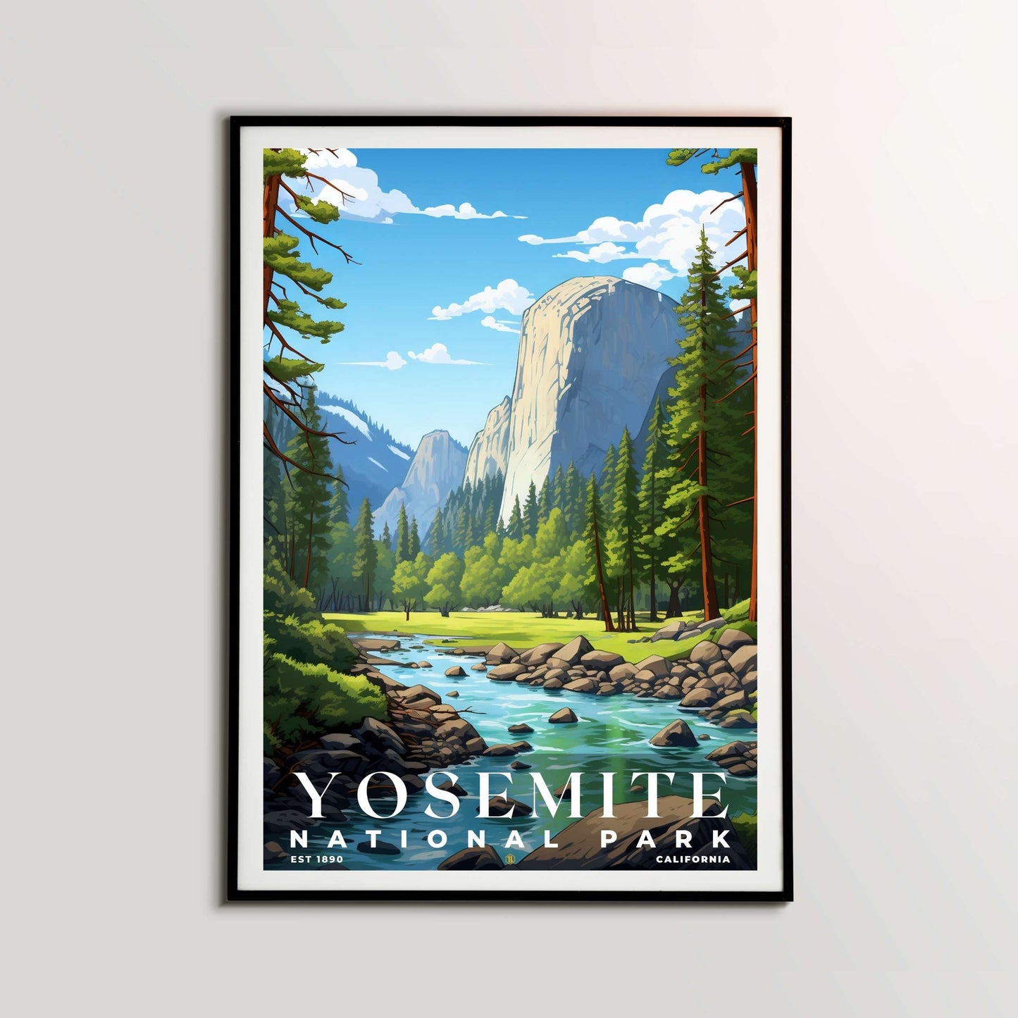 Yosemite National Park Poster | S07