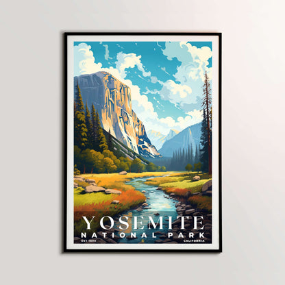 Yosemite National Park Poster | S06