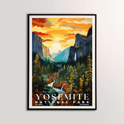 Yosemite National Park Poster | S09