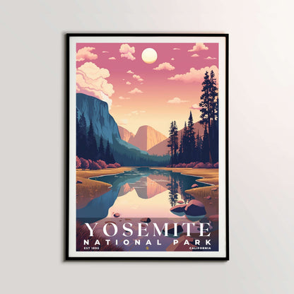 Yosemite National Park Poster | S05