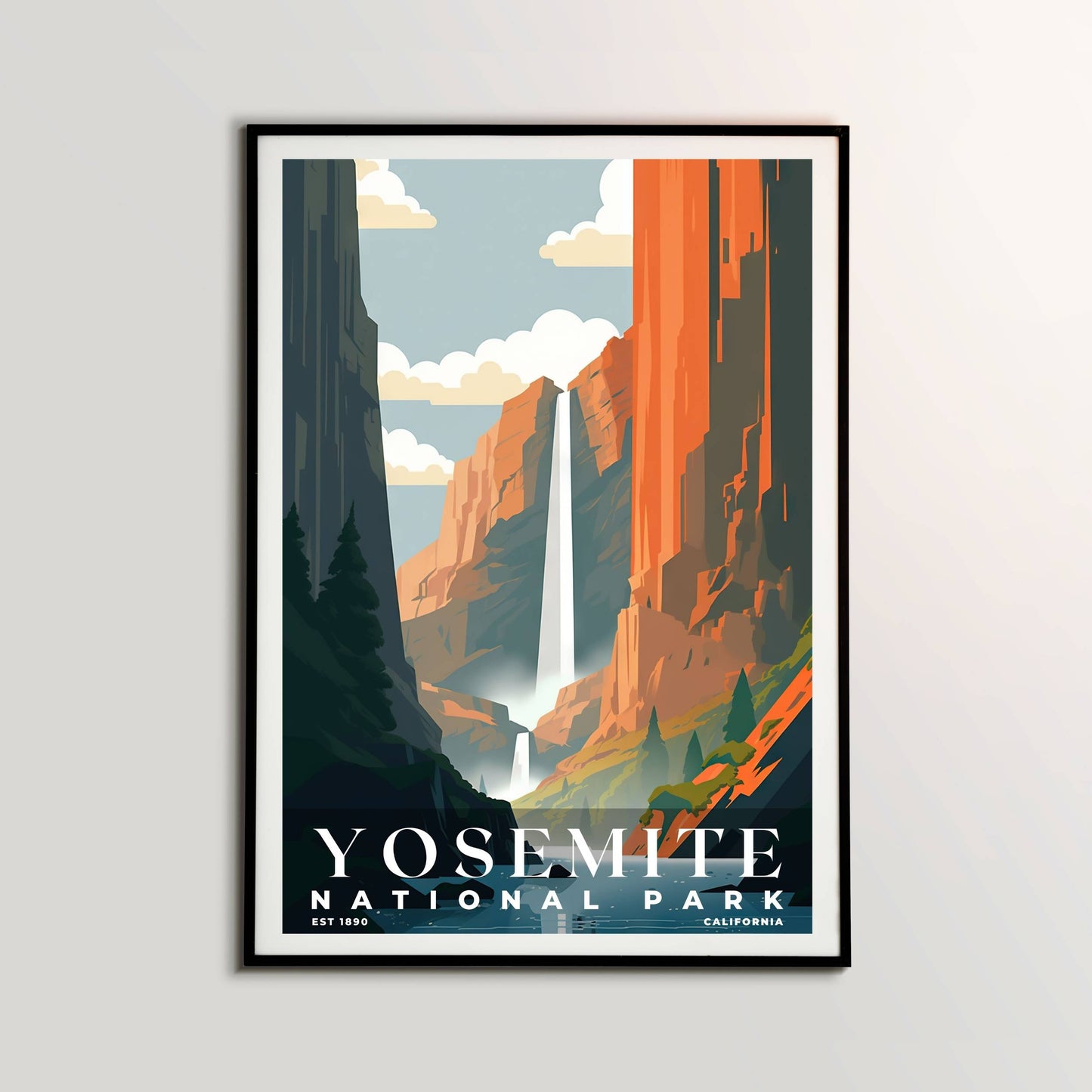 Yosemite National Park Poster | S03