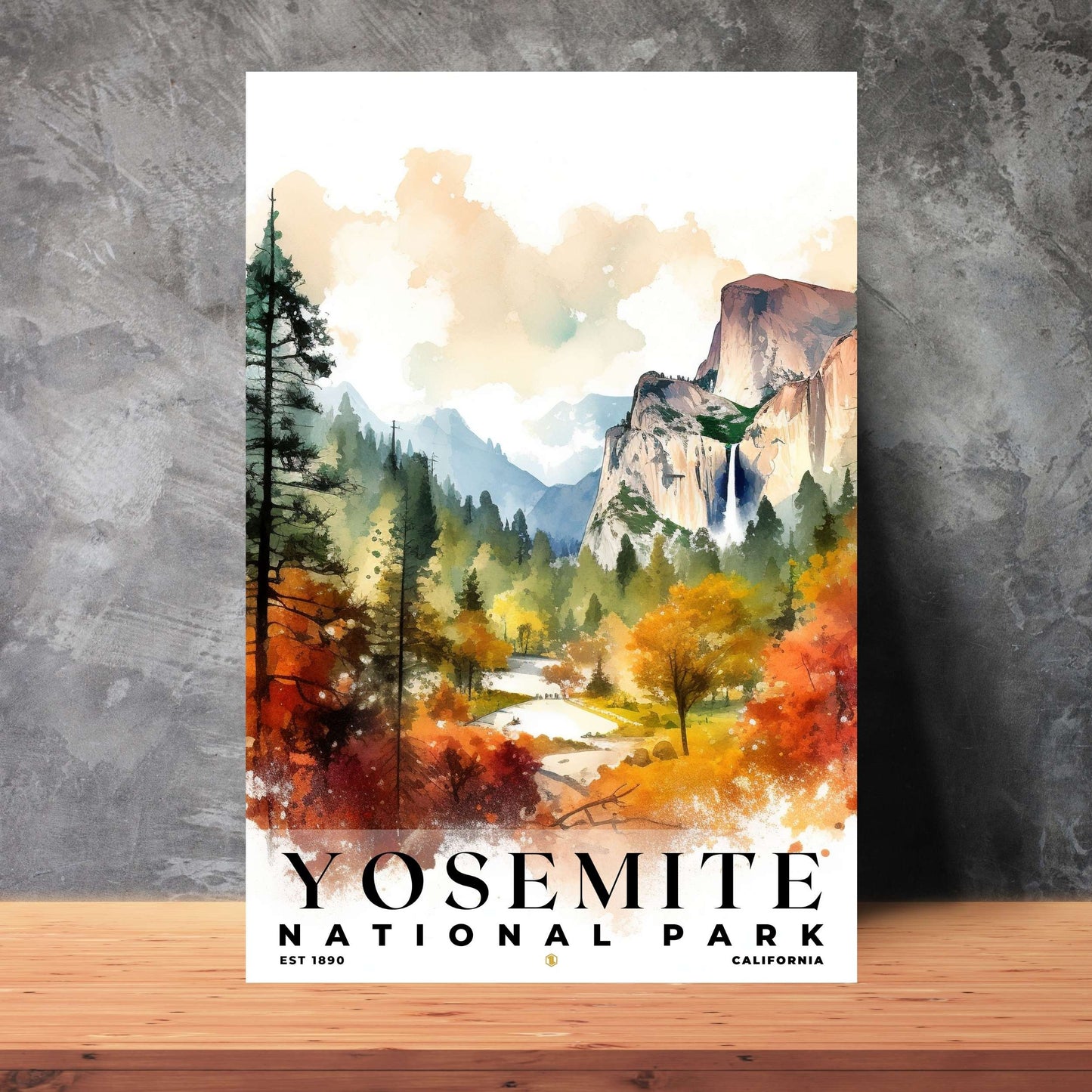 Yosemite National Park Poster | S04