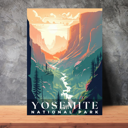 Yosemite National Park Poster | S01