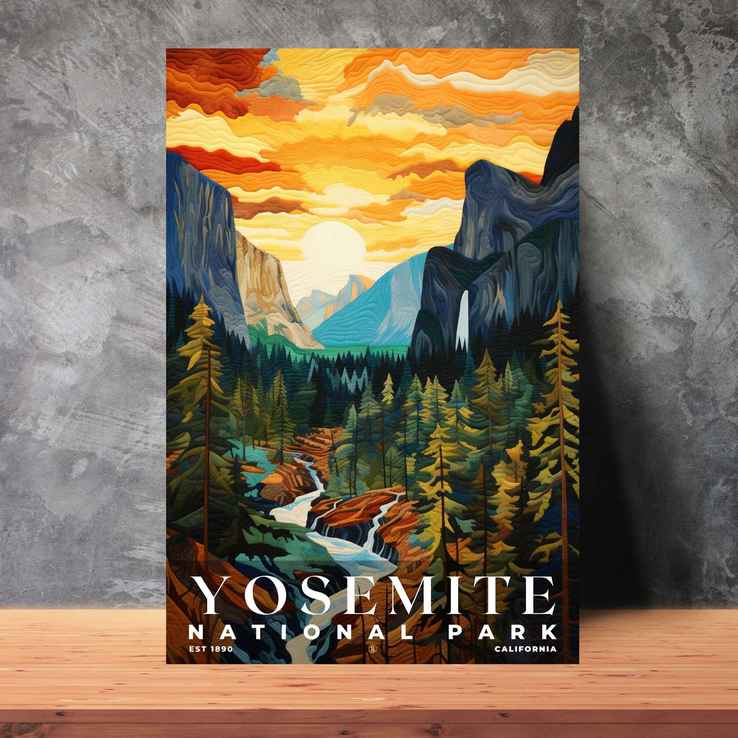 Yosemite National Park Poster | S09