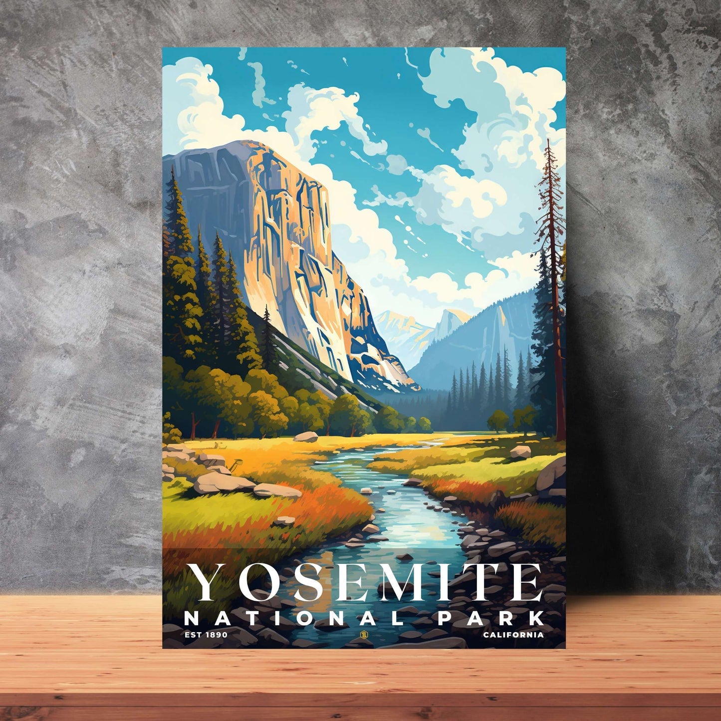 Yosemite National Park Poster | S06