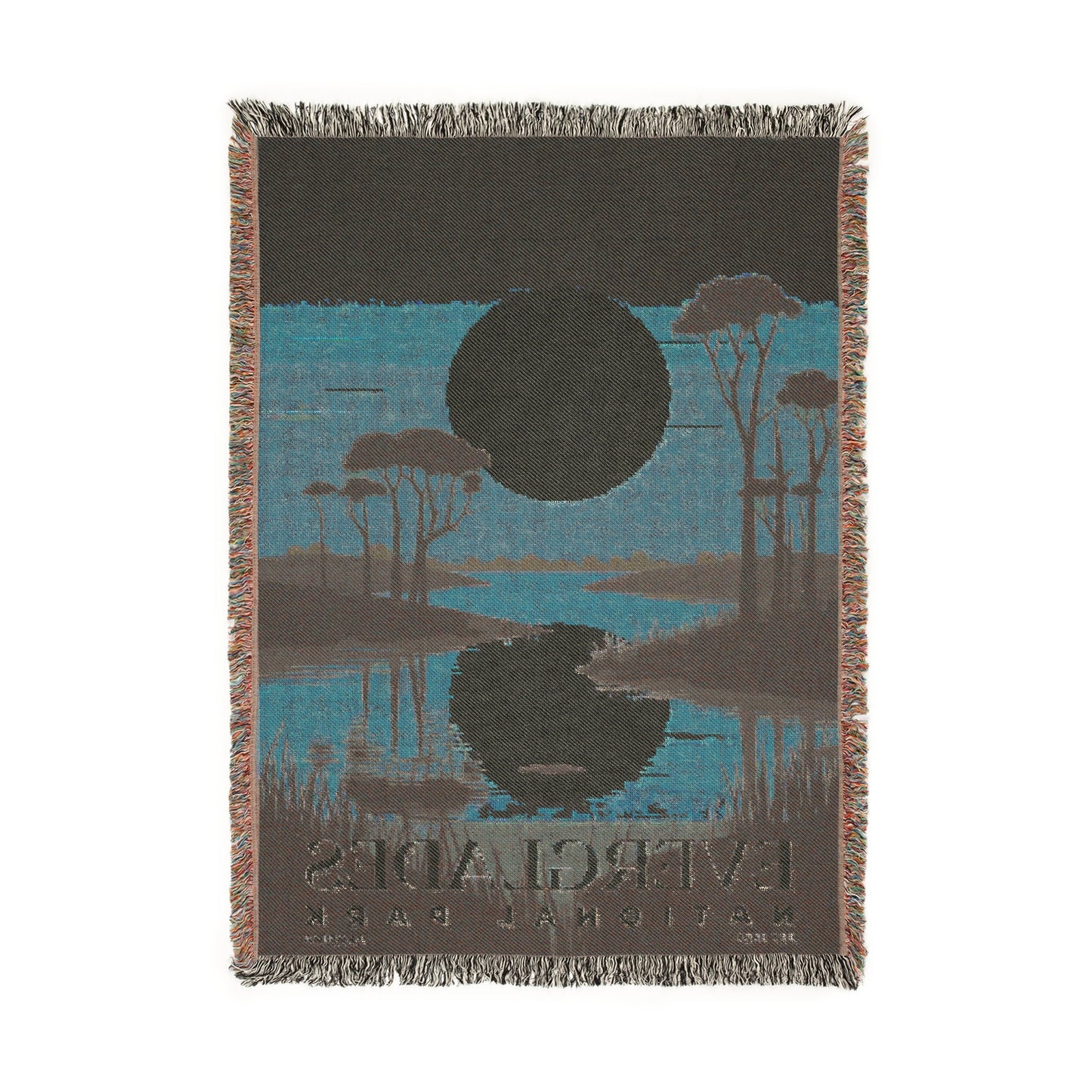 Everglades National Park Woven Blanket | S03
