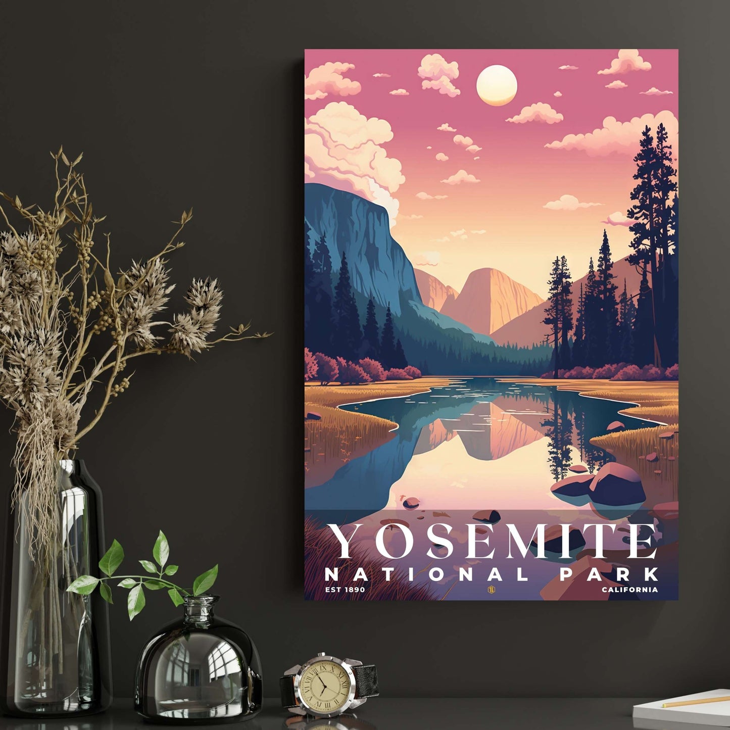 Yosemite National Park Poster | S05