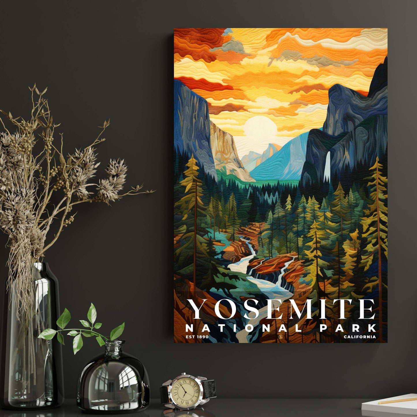 Yosemite National Park Poster | S09