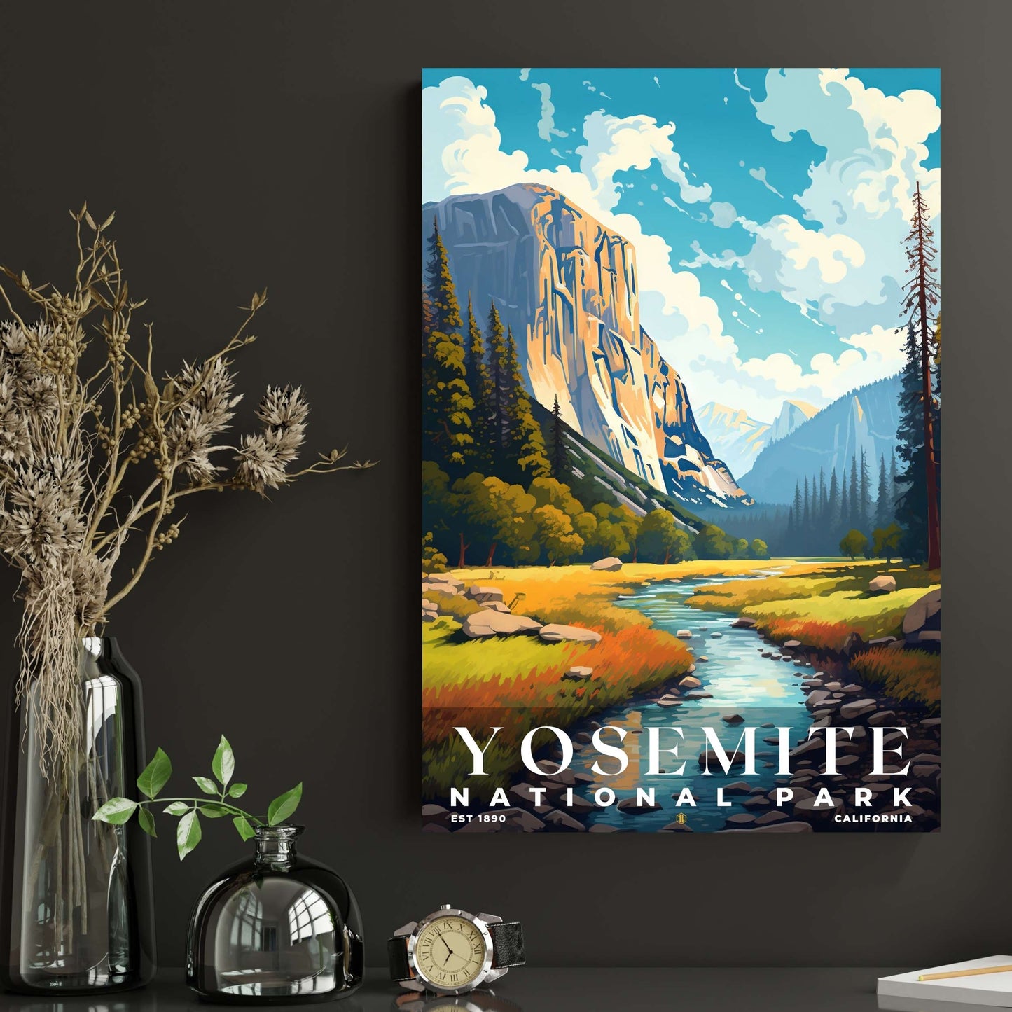 Yosemite National Park Poster | S06