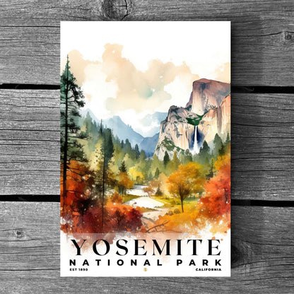 Yosemite National Park Poster | S04