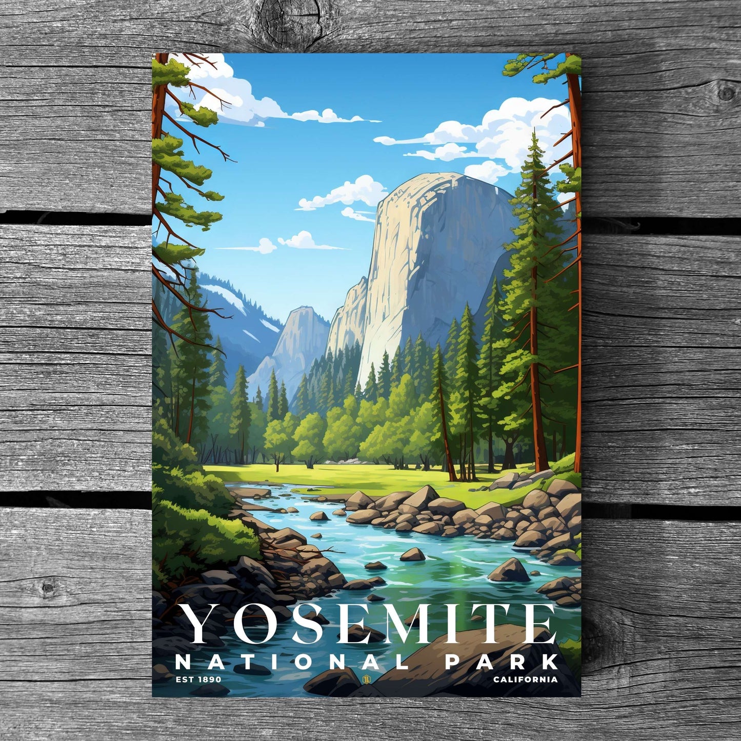 Yosemite National Park Poster | S07