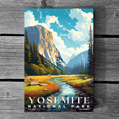 Yosemite National Park Poster | S06