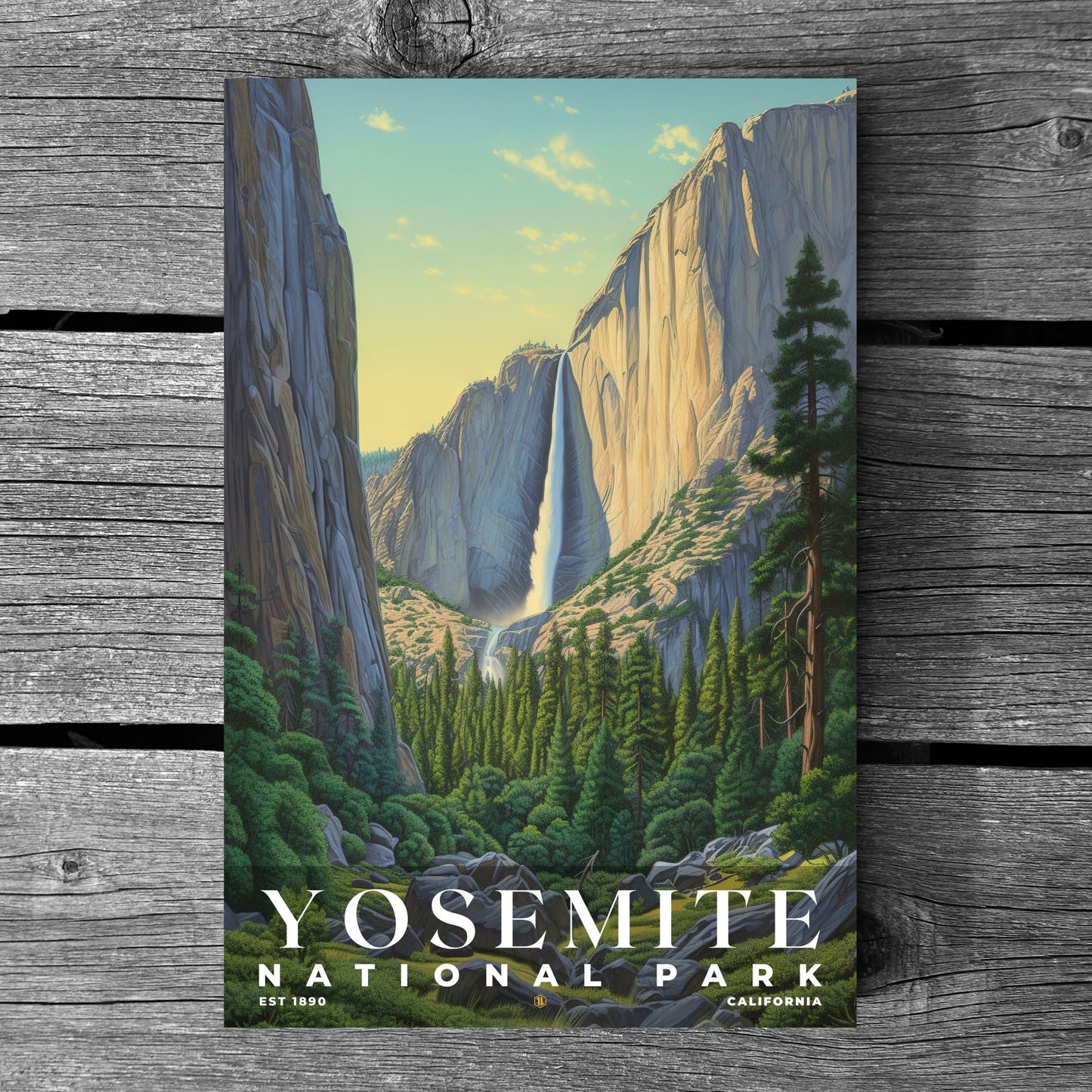 Yosemite National Park Poster | S02