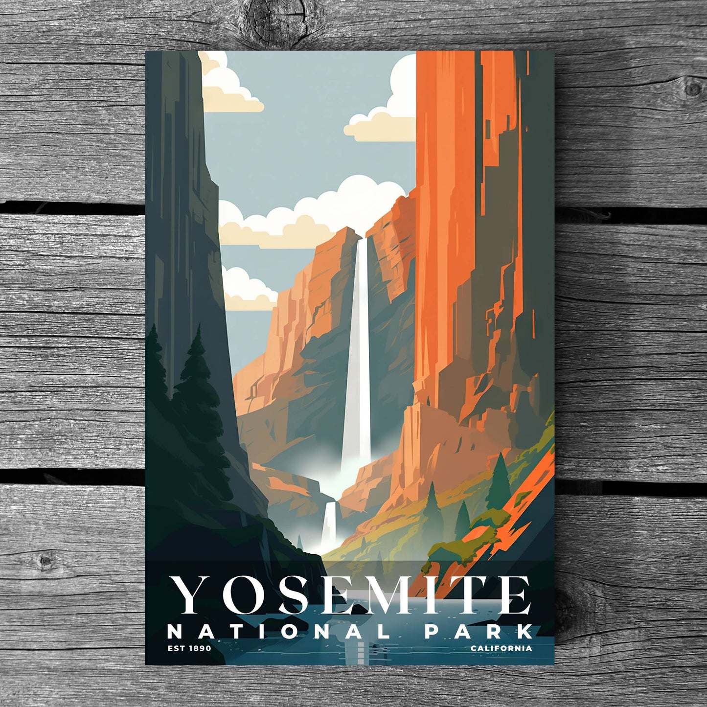 Yosemite National Park Poster | S03