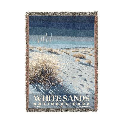 White Sands National Park Woven Blanket | S02