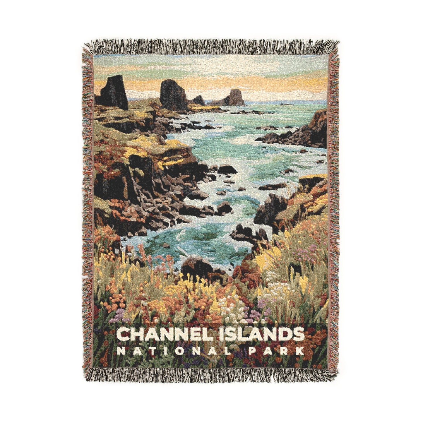 Channel Islands National Park Woven Blanket | S09