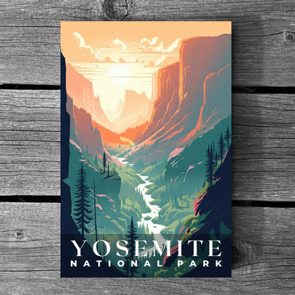 Yosemite National Park Poster | S01