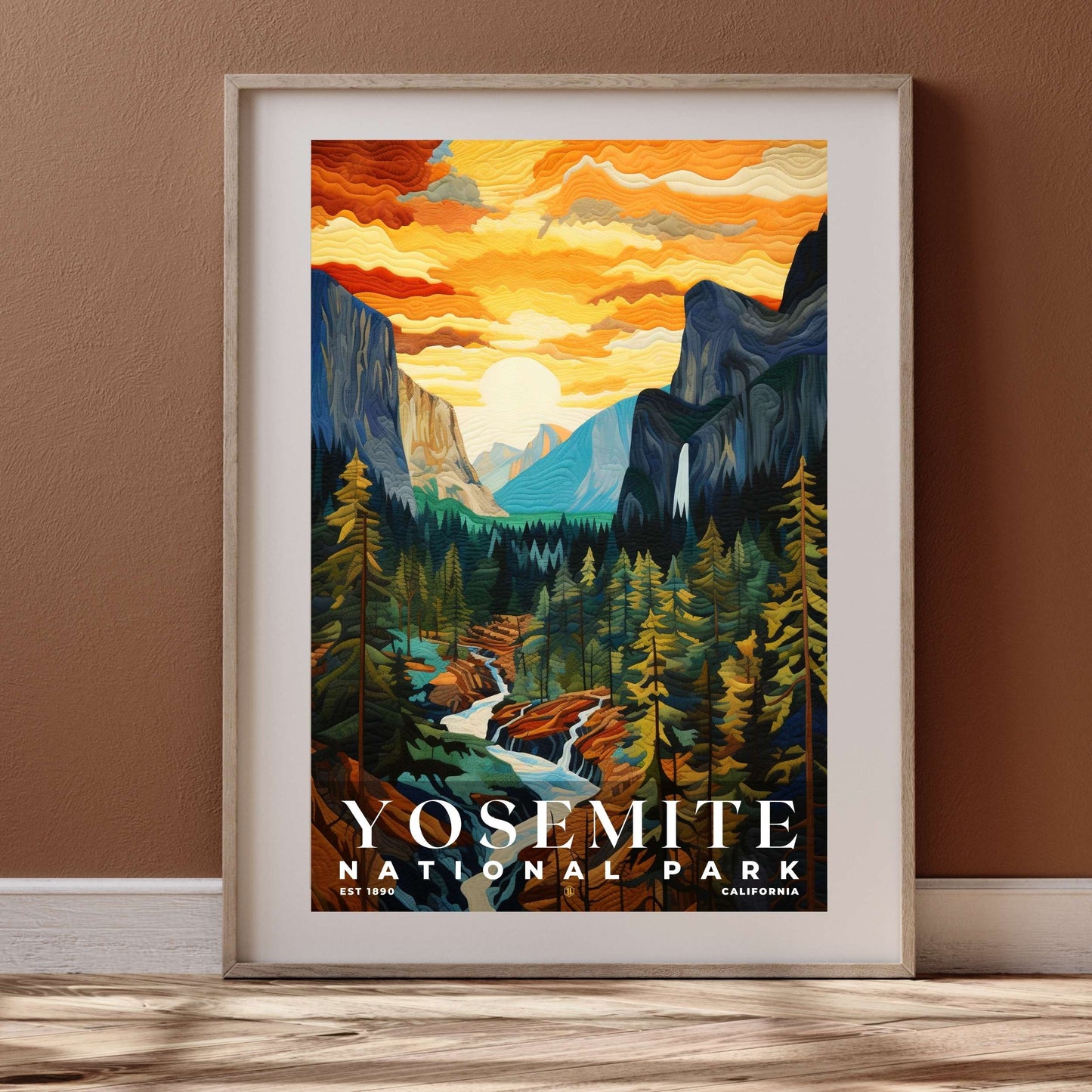 Yosemite National Park Poster | S09