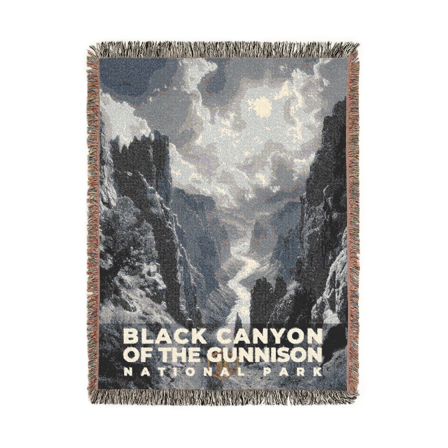 Black Canyon of the Gunnison National Park Woven Blanket | S15