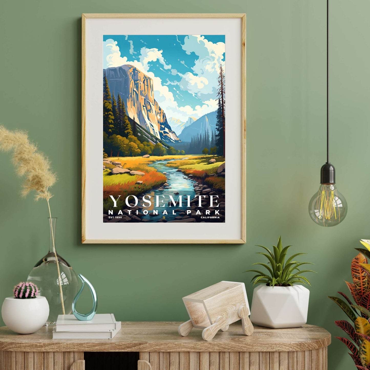 Yosemite National Park Poster | S06