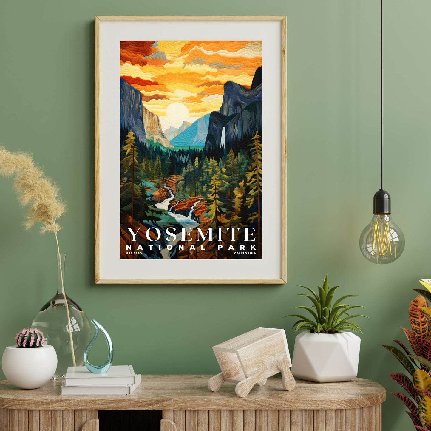 Yosemite National Park Poster | S09