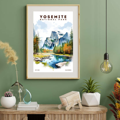 Yosemite National Park Poster | S08