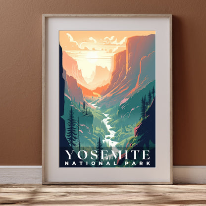 Yosemite National Park Poster | S01