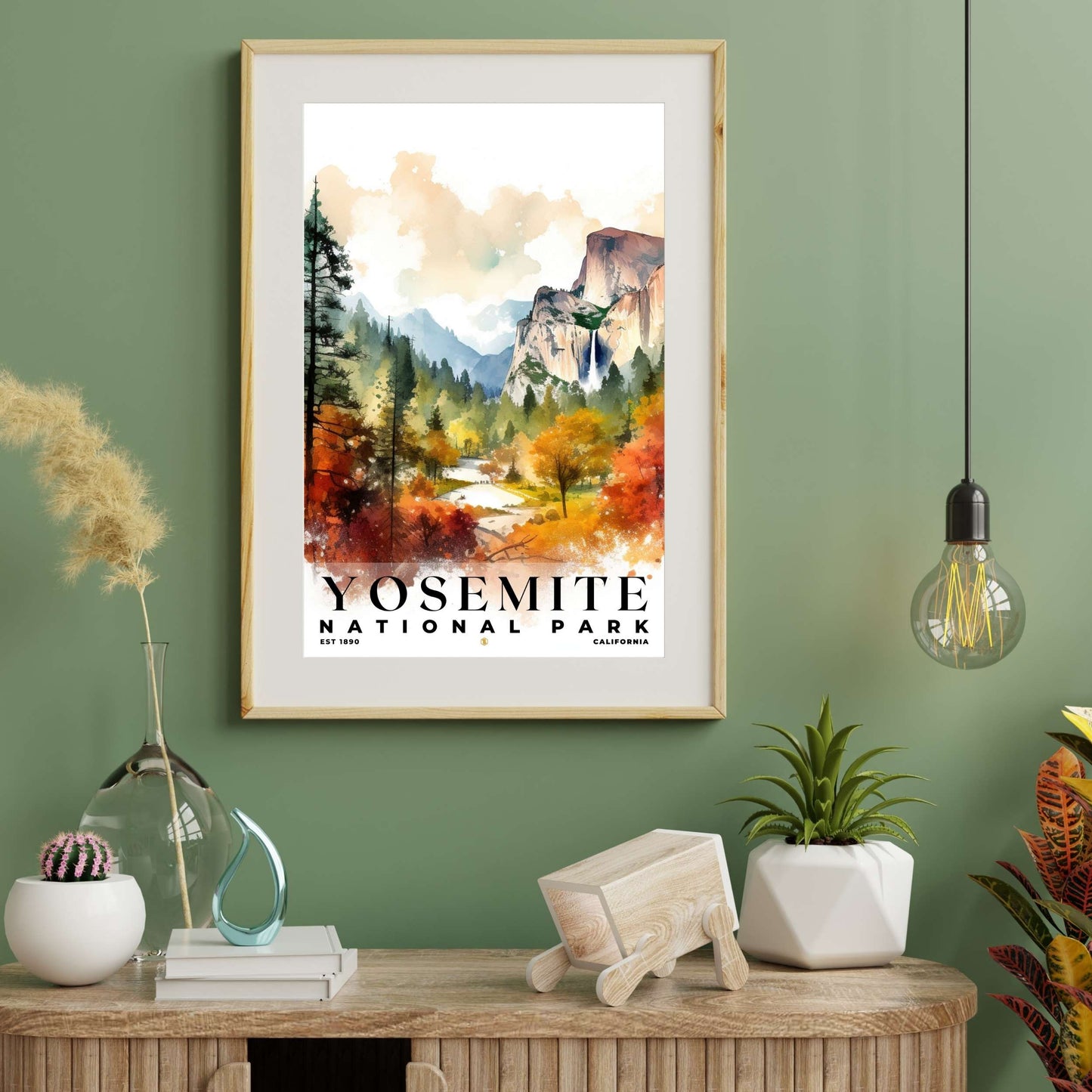 Yosemite National Park Poster | S04