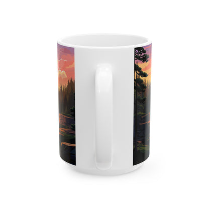 Cuyahoga Valley National Park Mug | White Ceramic Mug (11oz, 15oz)