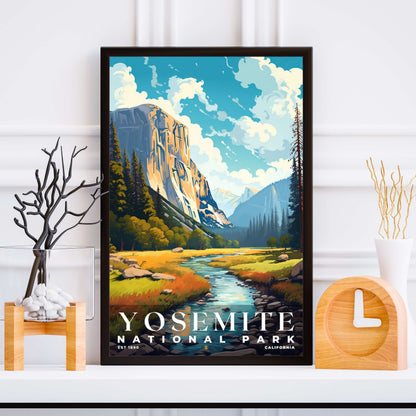 Yosemite National Park Poster | S06