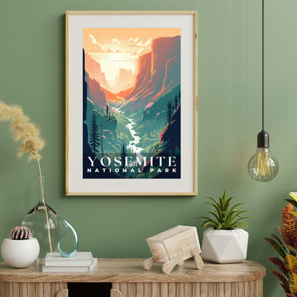 Yosemite National Park Poster | S01