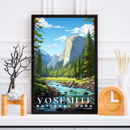 Yosemite National Park Poster | S07