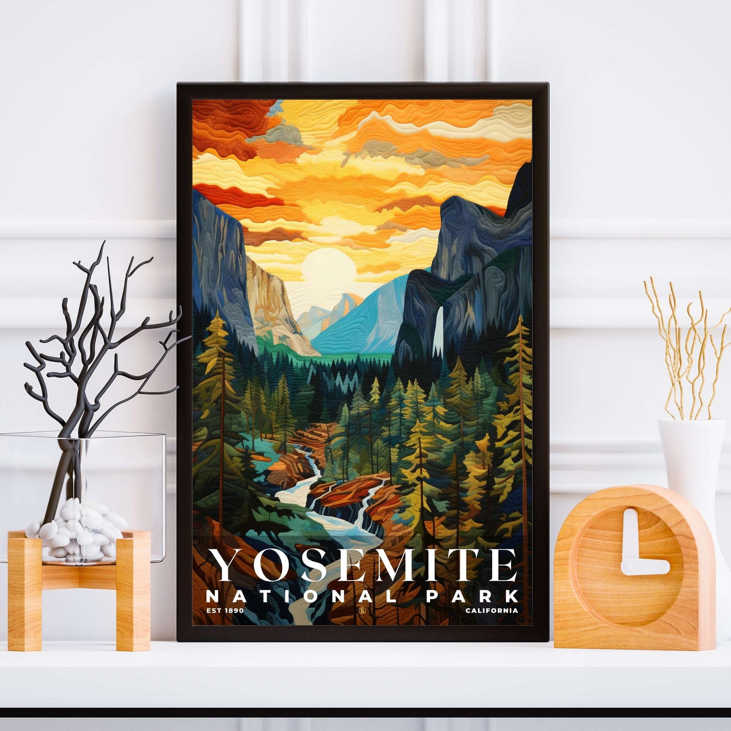 Yosemite National Park Poster | S09